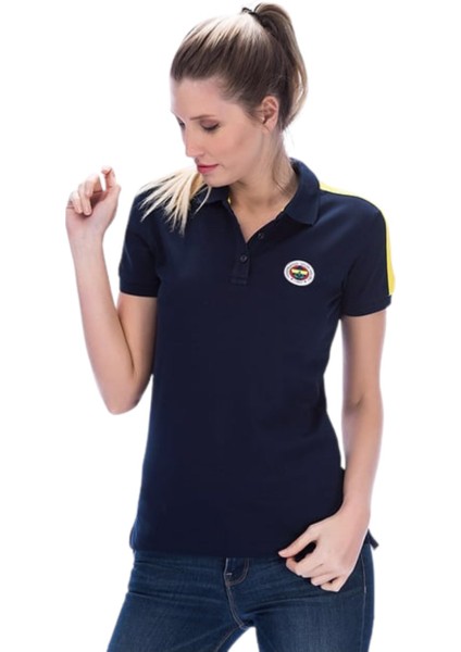 Kadın Beku Polo Lacivert tshirt
