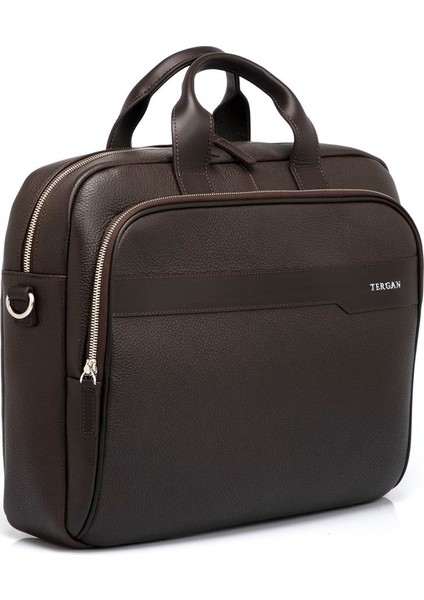 Kahve Hakiki Deri Erkek Evrak Çantası - S1EV00021411-W14 fiyatları