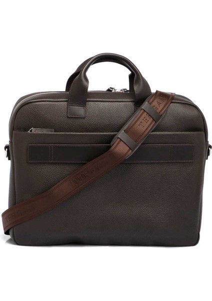 Kahve Hakiki Deri Erkek Evrak Çantası - S1EV00021411-W14