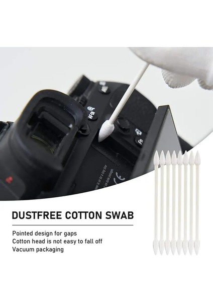 V-R01E Tozsuz Pamuklu Çubuk Lens Temizleyici fiyatları