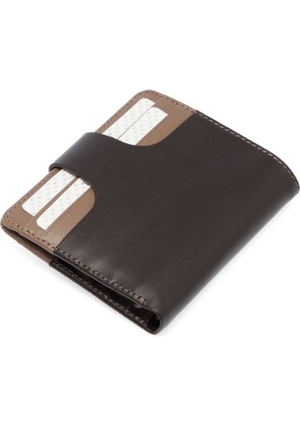 Kahve Hakiki Deri Erkek Cüzdan - S1CE00001652-U9D