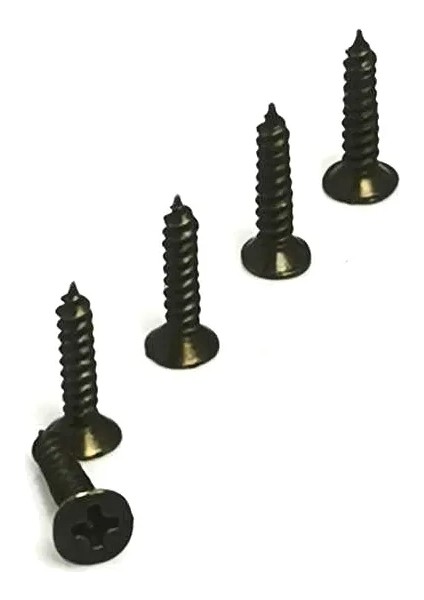 Klips, Menteşe, Ayak, Ağaç, Sunta Vidası 2,2x9,5mm - Siyah 100 Adet fiyatları