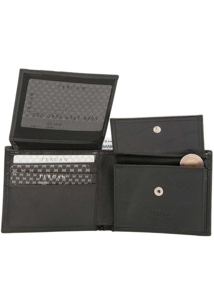 Siyah Hakiki Deri Erkek Cüzdan - S1CE00001254-A97