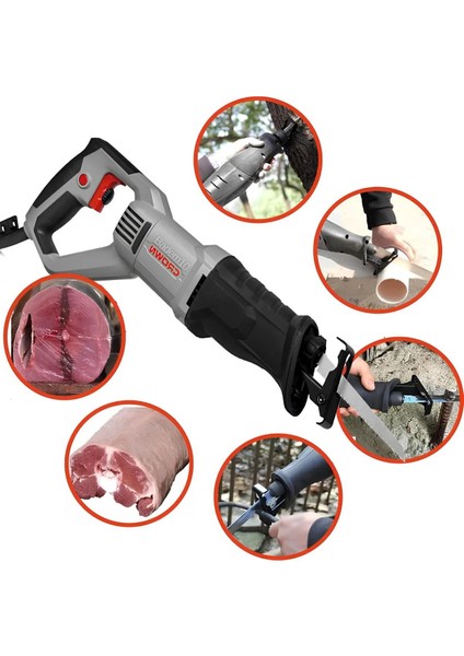 CT15258 Ahşap Metal Et Kemik Kesme Tilki Kuyruğu Testere 710W 110 Mm. modelleri