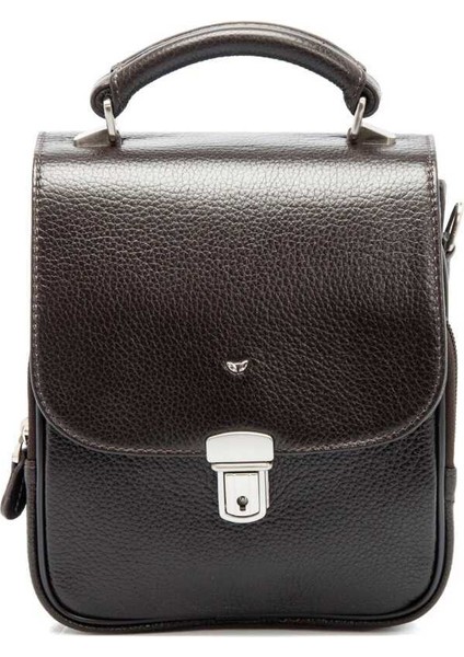 Kahve Hakiki Deri Erkek Çapraz Askılı Çanta - S1AC00002928-A7P indirimleri