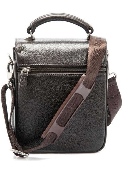 Kahve Hakiki Deri Erkek Çapraz Askılı Çanta - S1AC00002928-A7P
