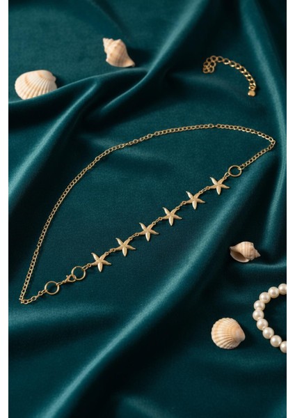 443 Yıldız Detay Zincir Kemer Gold