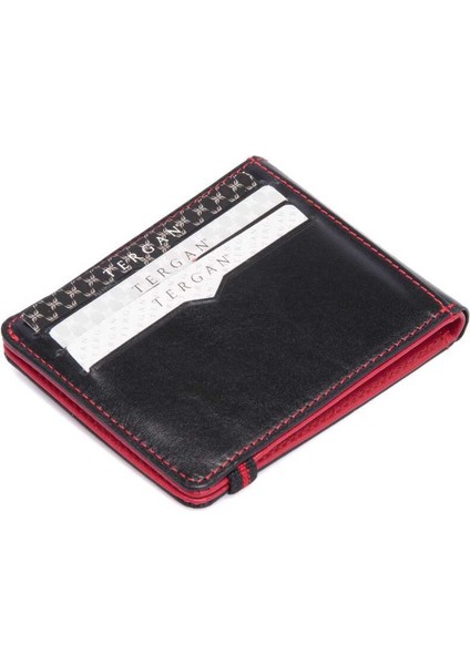 Siyah Hakiki Deri Erkek Kredi Kartlık - S1KK00001600-I13