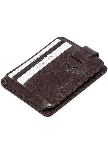 Kahve Hakiki Deri Erkek Kredi Kartlık - S1KK00001533-B07 fırsatları