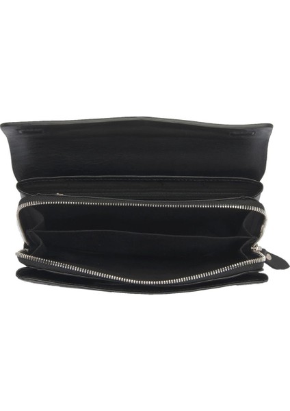 Siyah Hakiki Deri Erkek El Çantası - S1PC00021383-B06 fiyatları