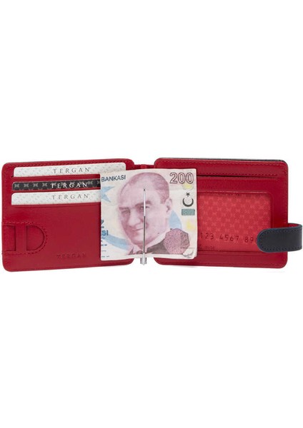 Lacivert Hakiki Deri Unisex Kredi Kartlık - S1KK00001637-Z47