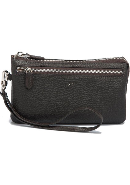 Kahve Hakiki Deri Erkek Portföy Çantası - S1PC00001605-A42