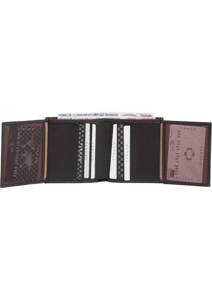 Kahve Hakiki Deri Erkek Cüzdan - S1CE00001517-A98 fırsatları