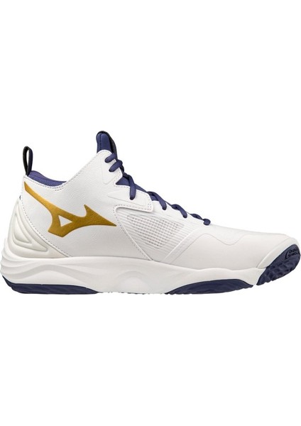 Wave Momentum 3 Mid Erkek Voleybol Ayakkabısı Beyaz / Lacivert fiyatları