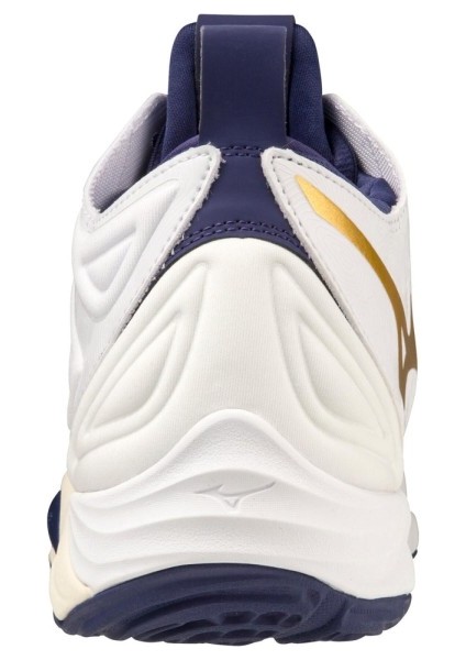 Wave Momentum 3 Mid Erkek Voleybol Ayakkabısı Beyaz / Lacivert indirimleri