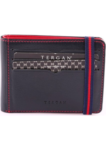 Lacivert Hakiki Deri Erkek Kredi Kartlık - S1KK00001600-Z47