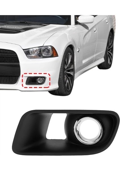 Araba Ön Sis Lambası Çerçeve Sis Lambası Izgara 68072021AA Dodge Charger Için 2012-2014 Sol (Yurt Dışından) indirimleri