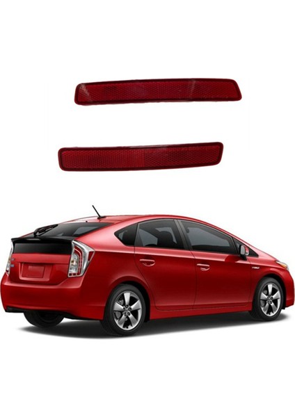 Araba Arka Tampon Reflektör Lens 81920-47010 81910-47010 Toyota Prius C Aqua Esquire Noah/voxy Spade Sağ (Yurt Dışından) fiyatları