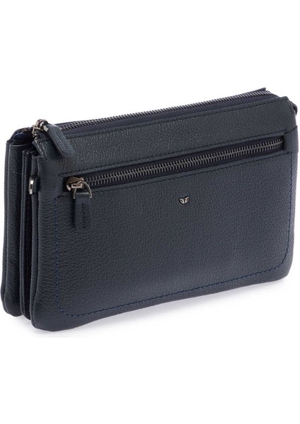 Lacivert Hakiki Deri Erkek Portföy Çantası - S1PC00002998-X86
