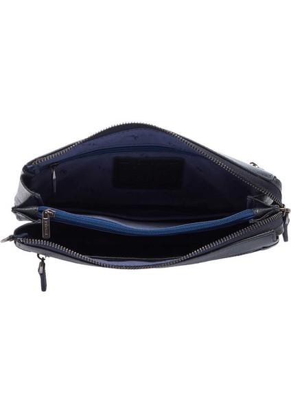 Lacivert Hakiki Deri Erkek Portföy Çantası - S1PC00002998-X86