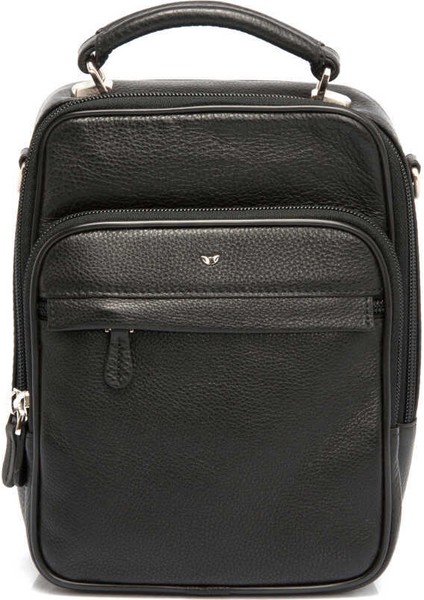 Siyah Hakiki Deri Erkek Çapraz Askılı Çanta - S1AC00002923-A6F indirimleri