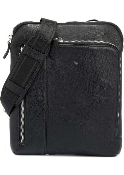 Siyah Hakiki Deri Erkek Çapraz Askılı Çanta - S1AC00021274-A6F indirimleri