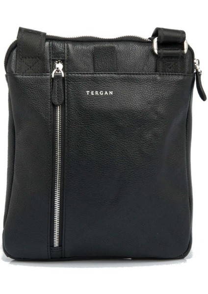 Siyah Hakiki Deri Erkek Çapraz Askılı Çanta - S1AC00021274-A6F