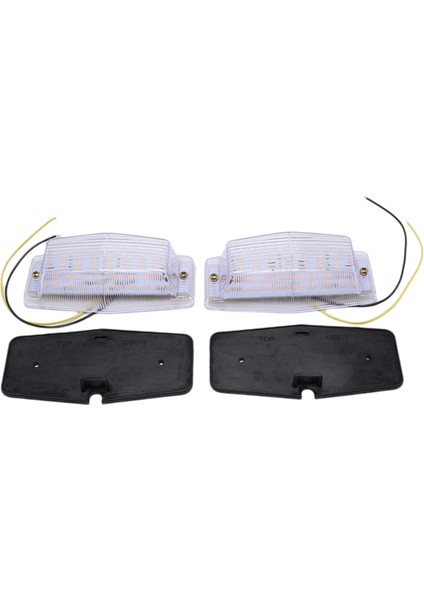 2pcs Beyaz Retro Ön Marker (Yurt Dışından)