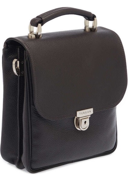 Kahve Hakiki Deri Erkek Portföy Çantası - S1PC00022880-A42