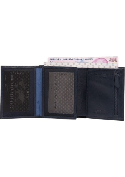 Lacivert Hakiki Deri Erkek Cüzdan - S1CE00001430-H86 modelleri