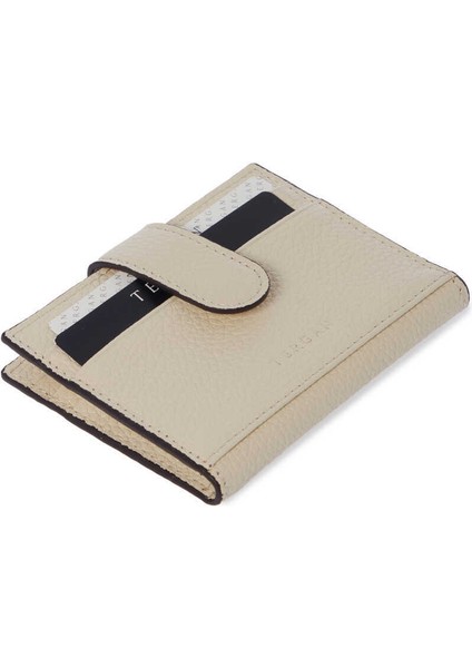 Krem Hakiki Deri Erkek Kredi Kartlık - S1KK00001617-N30 indirimleri