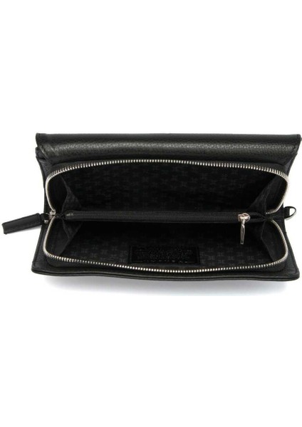 Siyah Hakiki Deri Erkek Portföy Çantası - S1PC00002980-A6F