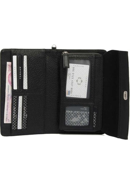 Siyah Hakiki Deri Erkek Portföy Çantası - S1PC00002980-A6F