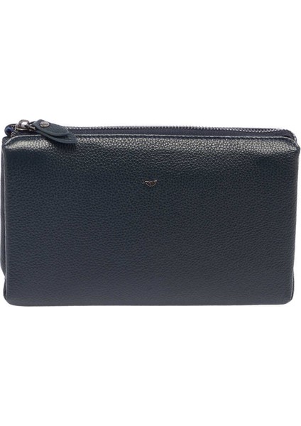 Lacivert Hakiki Deri Erkek El Çantası - S1PC00021239-X86 indirimleri