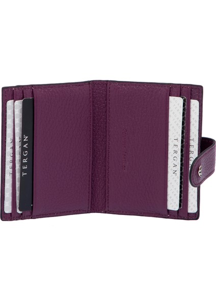 Mor Hakiki Deri Erkek Kredi Kartlık - S1KK00001617-C48 fiyatları