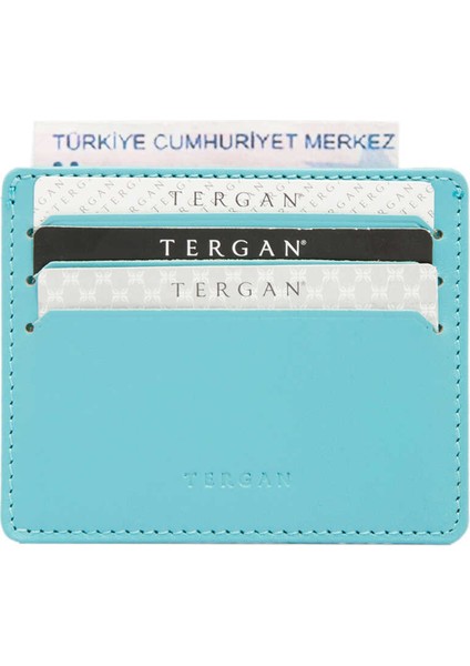 Mavi Hakiki Deri Unisex Kredi Kartlık - S1KK00001050-M48