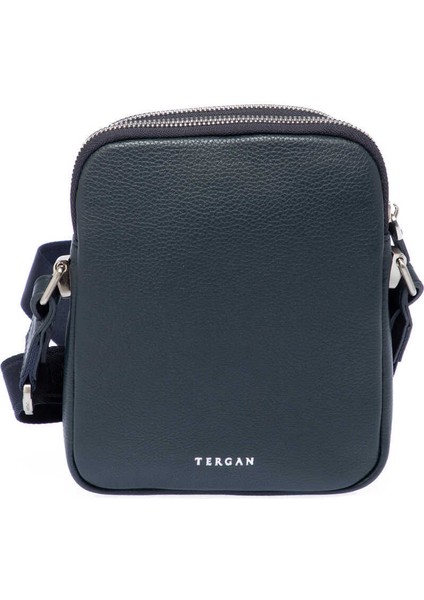 Lacivert Hakiki Deri Erkek Çapraz Askılı Çanta - S1AC00021187-X86 fırsatları