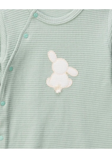 Organik Tavşanlı Tulum ve Şapka Yeşil fırsatları