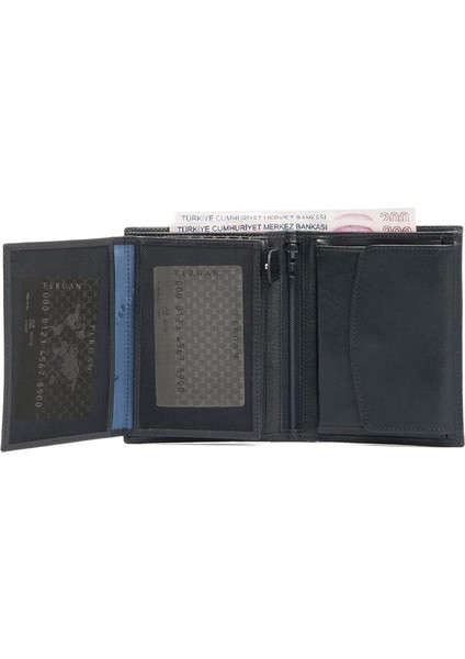 Lacivert Hakiki Deri Erkek Cüzdan - S1CE00001247-H86 modelleri