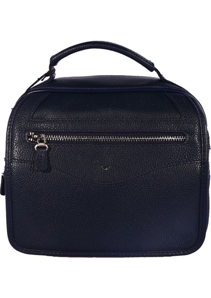 Lacivert Hakiki Deri Erkek Portföy Çantası - S1PC00002958-X86