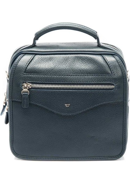 Lacivert Hakiki Deri Erkek Portföy Çantası - S1PC00002958-X86 fırsatları