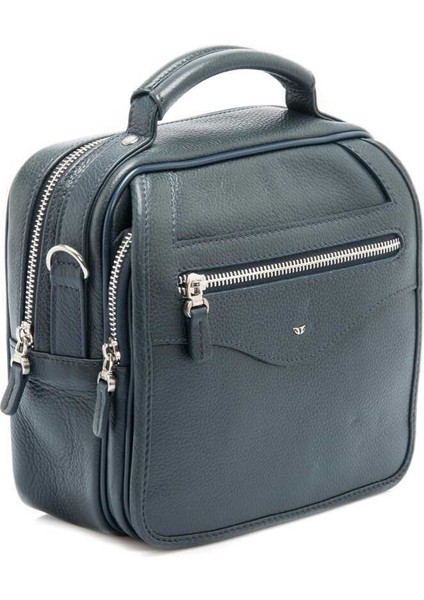 Lacivert Hakiki Deri Erkek Portföy Çantası - S1PC00002958-X86 indirimleri