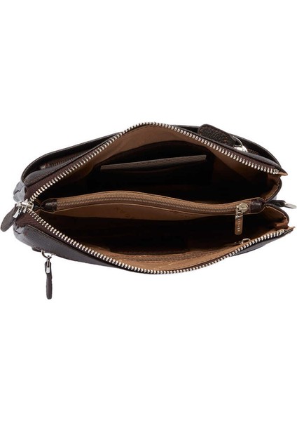 Kahve Hakiki Deri Erkek Portföy Çantası - S1PC00021474-A7P