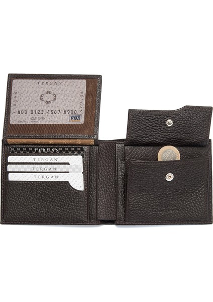 Kahve Hakiki Deri Erkek Cüzdan - S1CE00001469-A42 fiyatları