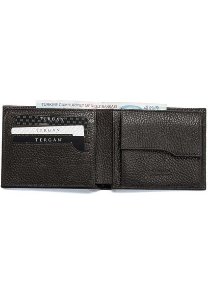 Kahve Hakiki Deri Erkek Cüzdan - S1CE00001469-A42 indirimleri