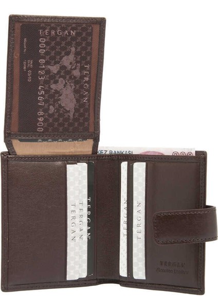Kahve Hakiki Deri Erkek Cüzdan - S1CE00001623-B07 fırsatları