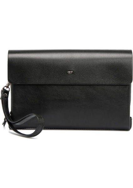 Siyah Hakiki Deri Erkek El Çantası - S1PC00021383-B06 indirimleri