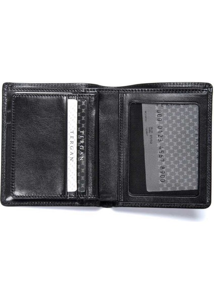Siyah Hakiki Deri Erkek Cüzdan - S1CE00001452-A97