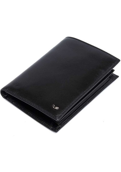 Siyah Hakiki Deri Erkek Cüzdan - S1CE00001108-B06