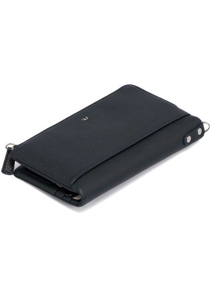 Lacivert Hakiki Deri Erkek Portföy Çantası - S1PC00001632-X86